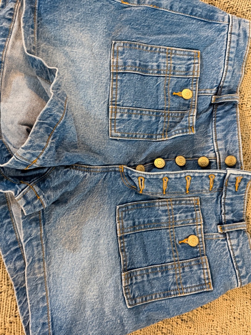 LOFT Medium Blue Denim Jean Shorts